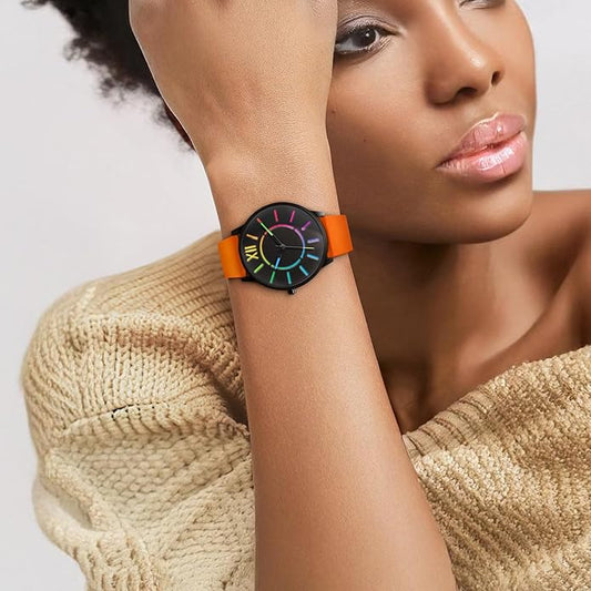 Bisley Unisex Watch Easy to Read Waterproof Silicone Strap Watch