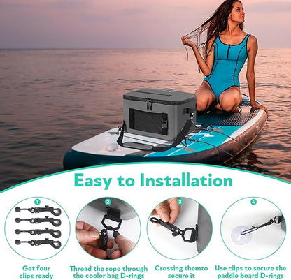 Paddle Board Cooler Bag for Paddleboarding, Kayaking - Secure, Spacious and Functional for Outdoor Water Adventures