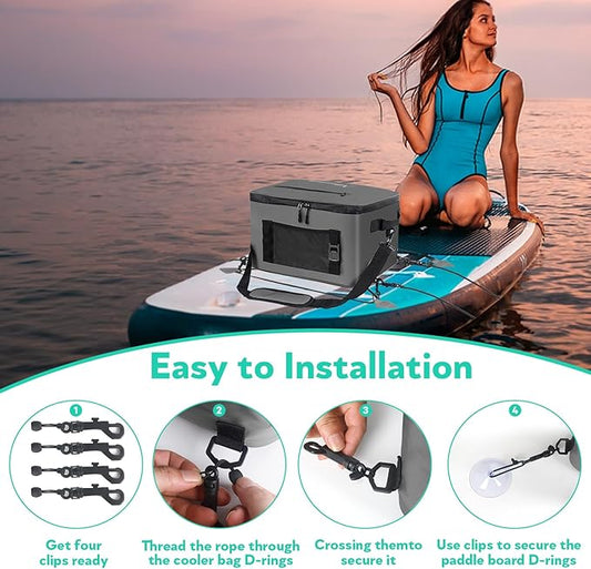 Paddle Board Cooler Bag for Paddleboarding, Kayaking - Secure, Spacious and Functional for Outdoor Water Adventures