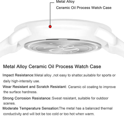 Bisley Unisex Watch Easy to Read Waterproof Silicone Strap Watch