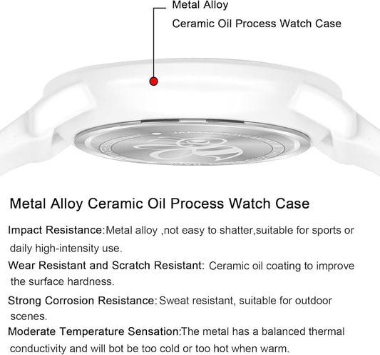 Bisley Unisex Watch Easy to Read Waterproof Silicone Strap Watch