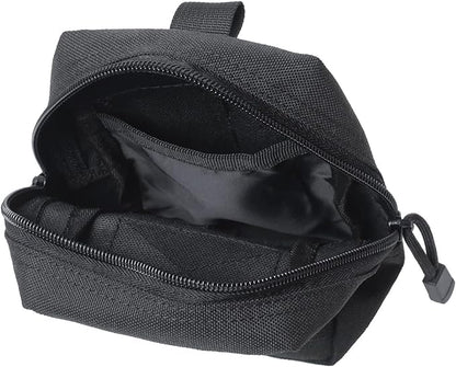 2 Pack Molle Pouches - Tactical Compact Water-Resistant EDC Pouch