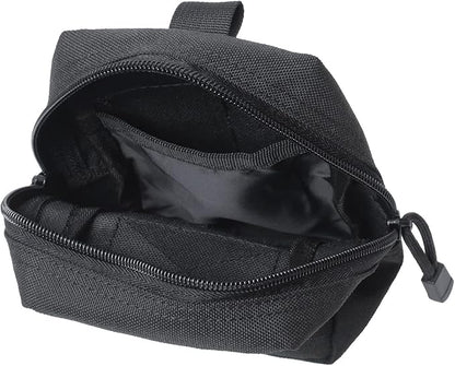 2 Pack Molle Pouches - Tactical Compact Water-Resistant EDC Pouch