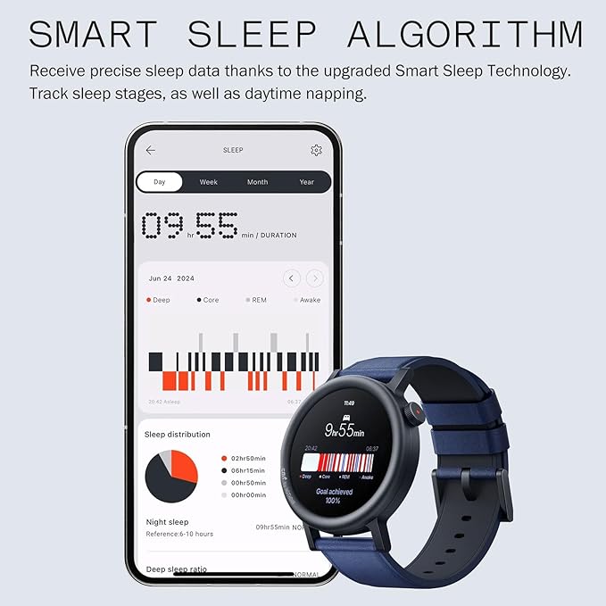 CMF Watch Pro 2 Smartwatch for Men Women, Fitness Tracker with Heart Rate, SPO₂ Monitoring,120 Sports Model, Bluetooth Calls with AI Noise Reduction, IP68 Waterproof with GPS for Android iOS Ash Grey