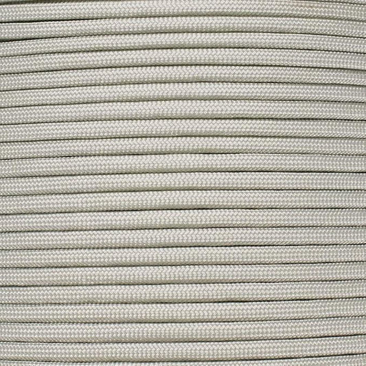 Parachute 550 Paracord Type III 7 Strand - (Silver Grey, 100 Feet)