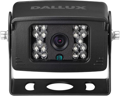 Bus Truck Vehicle Backup Cameras Wide View Angle cab cam Rearview Reverse Waterproof Night Vision 4 PIN Cam for Travel Trailer/Pickup/Van/RV Camper/Motor Home (12V,package not include extension cable)