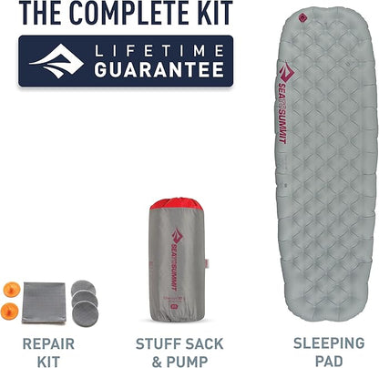 Sea to Summit Ether Light XT Extra-Thick Insulated Sleeping Pad, Women's Regular (66 x 21.5 x 4 inches)