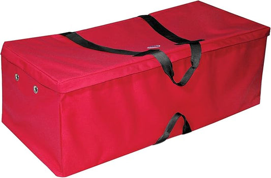 Derby Originals Hay Bale Bag Large 600D Waterproof with Leaf & Basket Hand Tooled Leather Accents 44" x 20" x 16"
