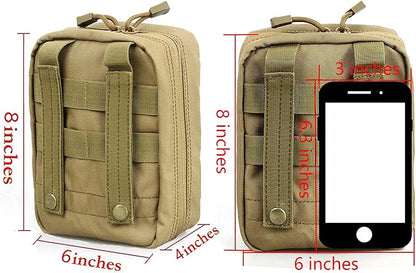 First Aid Pouch EMT IFAK Medical Pouchs, Tactical MOLLE Utility Pouch