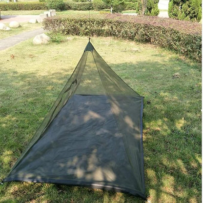 Mosquito Net for Camping Bed Compact and Ultra-Light for Travel Outdoor Netting Cover Lightweight Mesh (Green)