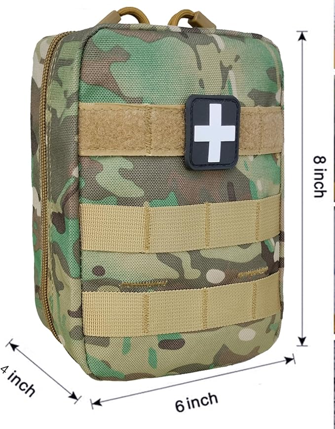 First Aid Pouch EMT IFAK Medical Pouchs, Tactical MOLLE Utility Pouch