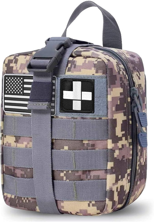 Molle First Aid Pouch Empty Medical Bag IFAK Tactical Rip-Away Pouches Small Bug Out Bags Trauma Medic Bag