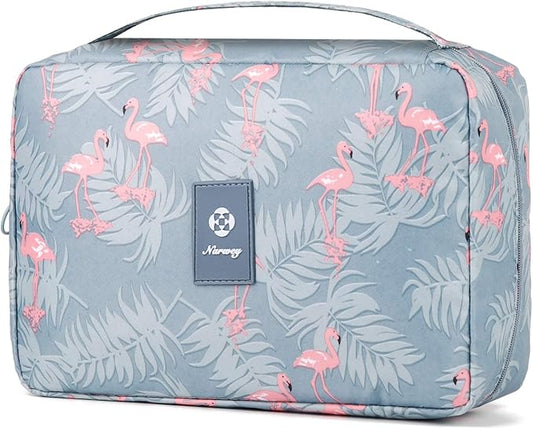 Narwey Hanging Travel Toiletry Bag Cosmetic Make up Organizer for Women and Girls Waterproof