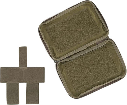 Medical Pouch for Tactical/Duty Belt MOLLE Vest/Pack EMT First Aid Pouch IFAK Utility Pouch Trauma Kit Organizer w/Tourniquet Holder