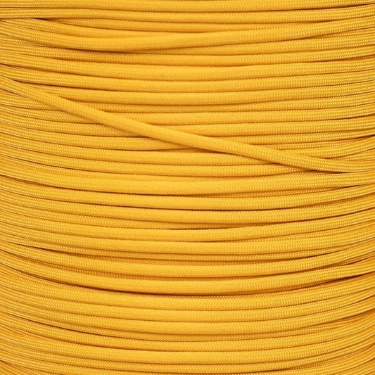 Paracord Planet Yellow 550 Paracord – 7 Strand Type III Paracord for Camping, Crafting, Utility and More – Airforce (50 ft)