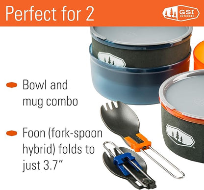 GSI Outdoors, Pinnacle Dualist II Camping Cook Set
