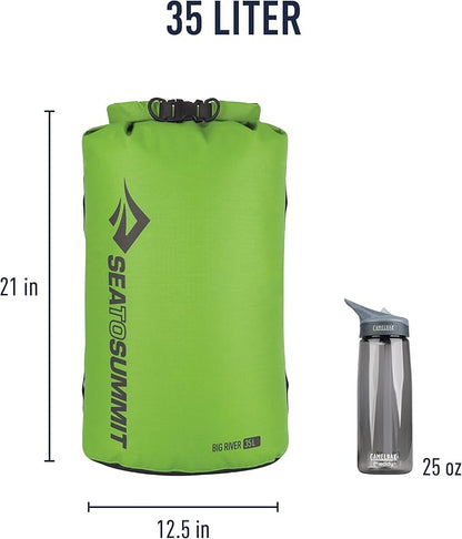 Sea to Summit Big River Dry Bag, Ultra-Durable Roll-Top Dry Storage