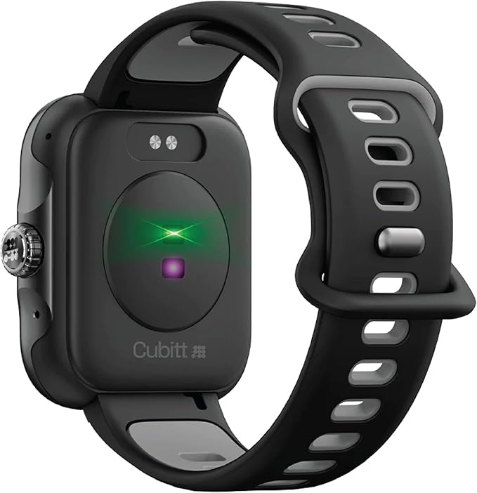 Cubitt Viva Pro Smartwatch/Fitness Tracker with 1.78" Touch AMOLED Screen, Bluetooth Calling, Built in GPS, 60+ Sports, Blood Oxygen, Heart Rate, Stress and Sleep Monitor, Waterproof, Step Counter