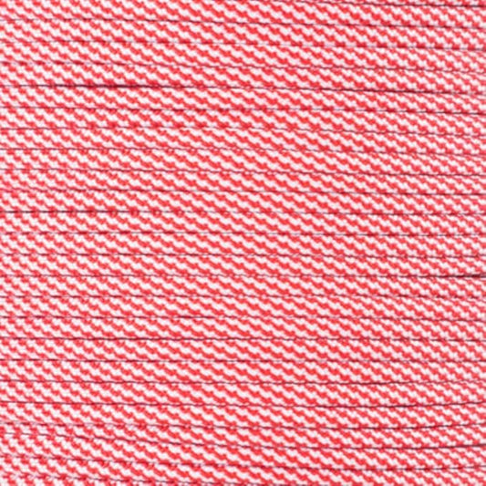 Paracord Planet Holiday Colors 550 Paracord – Great for DIY, Bracelets, and Lanyards – Candy Cane (10 Feet)