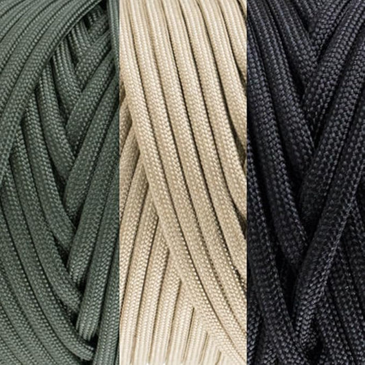 GOLBERG 750lb Paracord/Parachute Cord – Mil-Spec Type IV 750 lb Tensile Strength – Mil-C-5040-H – 100% Nylon