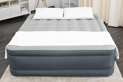 SLEEPLUX Durable Inflatable Air Mattress with Built-in Pump, Pillow and USB Charger
