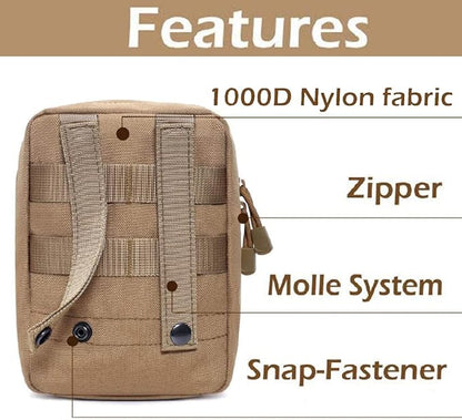 First Aid Pouch EMT IFAK Medical Pouchs, Tactical MOLLE Utility Pouch