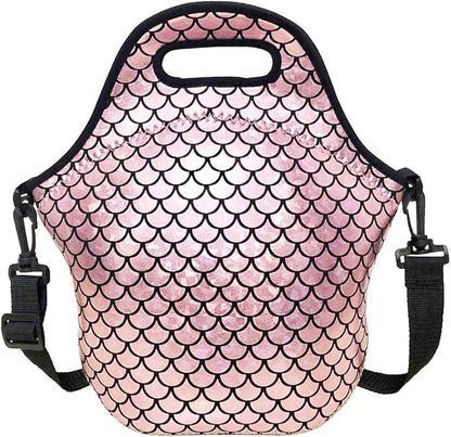 YOUDA Insulated Lunch Bag Neoprene Shoulder Lunch Tote Boxes Bags for Women Men Work Office Outdoor Picnic Travel