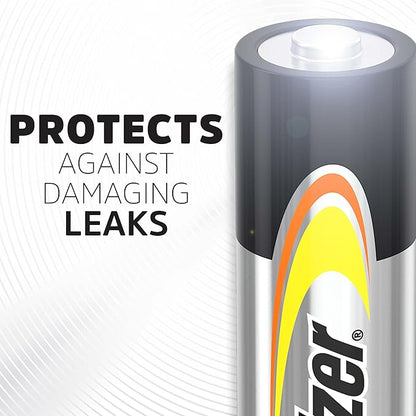 Energizer Alkaline Power AA Batteries (20 Pack), Double A Batteries Alkaline, Long-Lasting