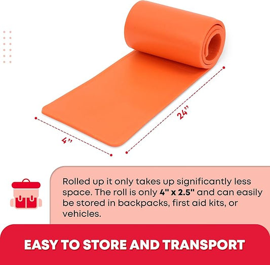 Ever Ready First Aid Universal Aluminum Splint, 24 Inch Rolled - 3 Pack