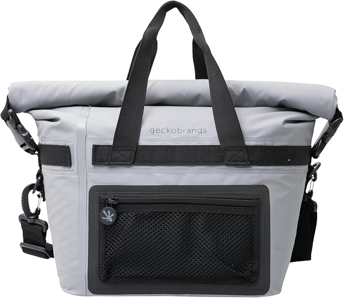 geckobrands Tote Dry Bag Cooler – Insulated 6L Tote with Versatile Storage for Beach & Outdoor Adventures