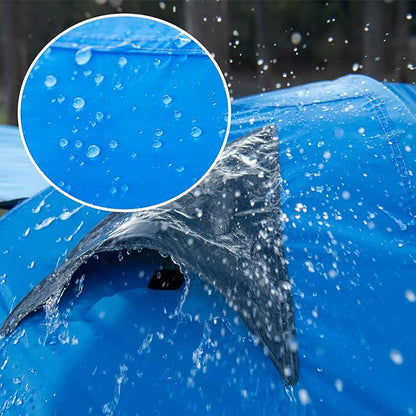 BISINNA 2 Person Camping Tent Outdoor Lightweight Waterproof Easy Setup Two Doors 3 Season Double Layer Large Space Backpacking Tent for Camping Backpacking Hiking Travelling Hunting