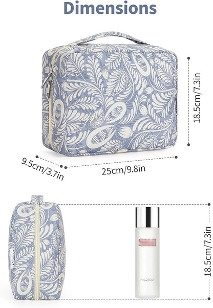 Narwey Hanging Travel Toiletry Bag Cosmetic Make up Organizer for Women and Girls Waterproof