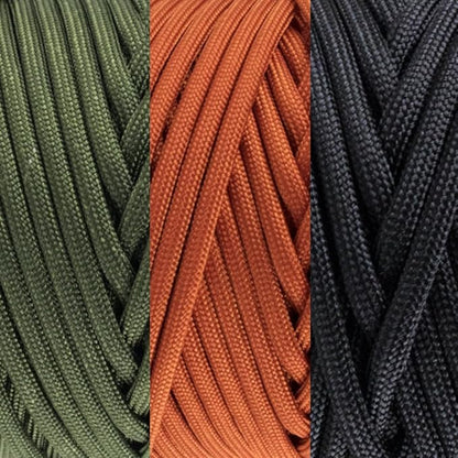 GOLBERG 750lb Paracord/Parachute Cord – Mil-Spec Type IV 750 lb Tensile Strength – Mil-C-5040-H – 100% Nylon