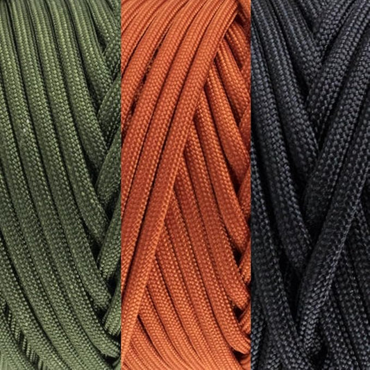 GOLBERG 750lb Paracord/Parachute Cord – Mil-Spec Type IV 750 lb Tensile Strength – Mil-C-5040-H – 100% Nylon