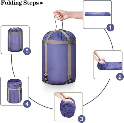 Sleeping Bags for Adults, Teens & Kids - Use for 3-4 Seasons, Warm & Cold Weather - Lightweight,Waterproof, Use for Backpacking, Hiking and Camping