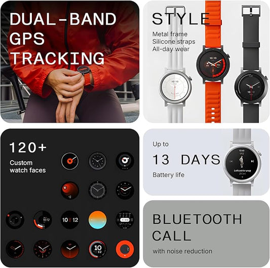 CMF Watch 3 Pro Smart Watch for Men Women, Bluetooth Call AI Smartwatch with Energy Score, Heart Rate Tracking, Sleep Monitor, GPS & 130+ Sport Modes, Fitness Tracker for Android iOS, IP68 Orange