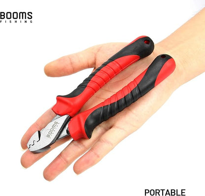 Booms Fishing CP2 Fishing Crimping Tool for Single-Barrel Sleeves, with 300pcs Sleeves