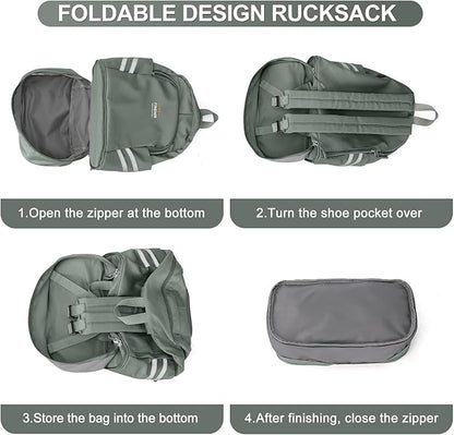 coofay Small Gym Backpack for Women Waterproof Backpack with Shoe Compartment Lightweight Travel Backpack Sports Backpack Large Gym Bag