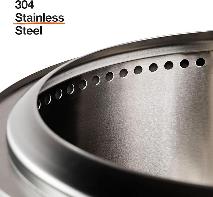Solo Stove Ranger Amazon Exclusive Fire Pit Bundle | Portable & Smokeless | Includes Stand, Lid & Shelter | Ideal for 2–4 People | Stainless Steel, 15"x15", 22lbs