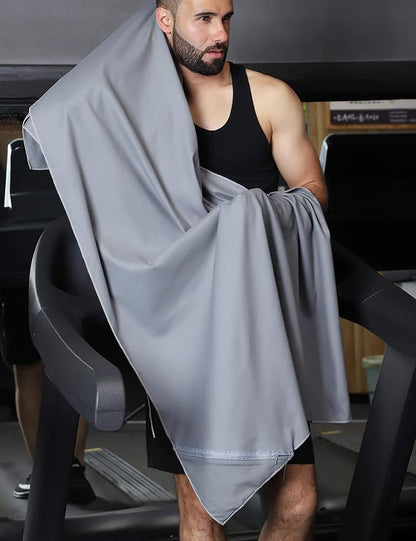 Rainleaf Microfiber Towel Perfect Travel & Gym & Camping Towel. Quick Dry - Super Absorbent - Ultra Compact - Lightweight. Suitable for Trip, Beach, Shower, Backpacking, Pool