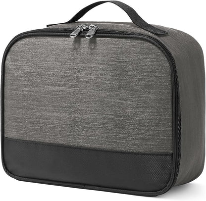 Lunch Box for Men - Reusable Lunch Bag Men Adult Women- Insulated LunchBox for Office Hiking Camping (Gray)