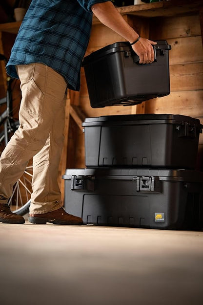 Plano Sportsman Trunk, OD Green, Medium, Lockable Storage Box, Airline Approved Sportsman Trunk, Hunting Gear and Ammunition Bin, Heavy-Duty Containers for Camping, 68-Quart