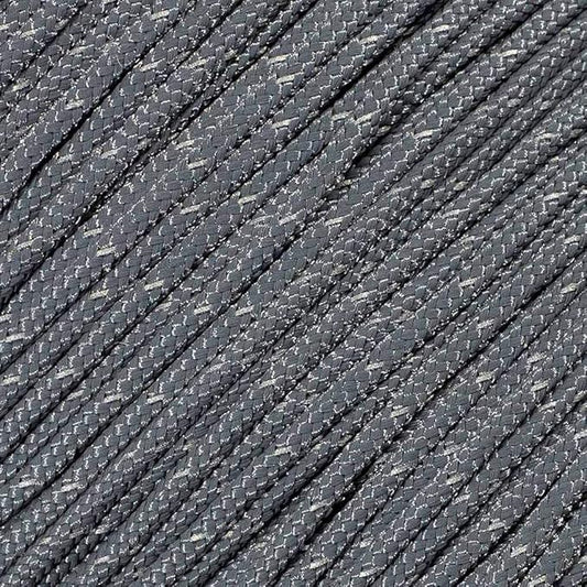 West Coast Paracord – 95 Tensile Strength - 1 Strand Reflective Paracord (10 Feet, Gray)