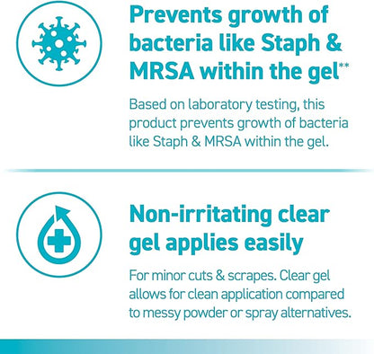 Wound Gel (1 Tube) | Stops Bleeding in Seconds | FSA HSA Eligible | Ideal for Cuts, Scrapes, Razor Nicks for Emergency First Aid Supplies