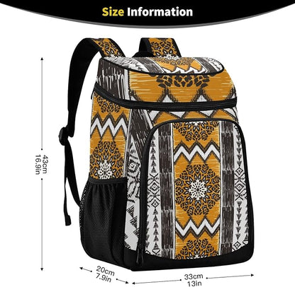Cooler Backpack Insulated Leak Proof Beach Cooler Bag 30 Cans Waterproof Lightweight Soft Lunch Picnic Cooler for Men Women