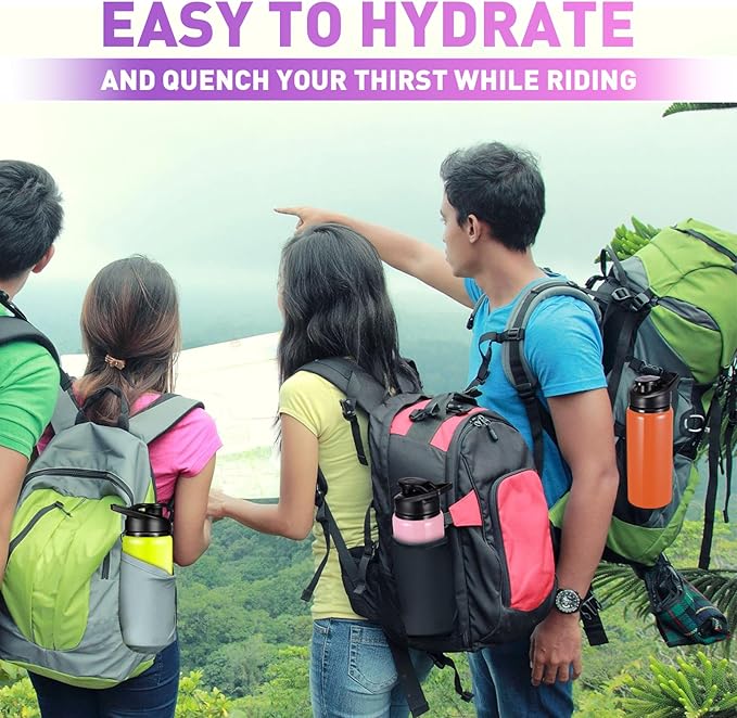 10 Pieces 20oz Reusable Aluminum Water Bottles Bulk Multicolor Outdoor Sports Water Bottles for Travel, Gym, Hiking, Cycling, Camping, Fishing, Snap Lid(Macaron Color)