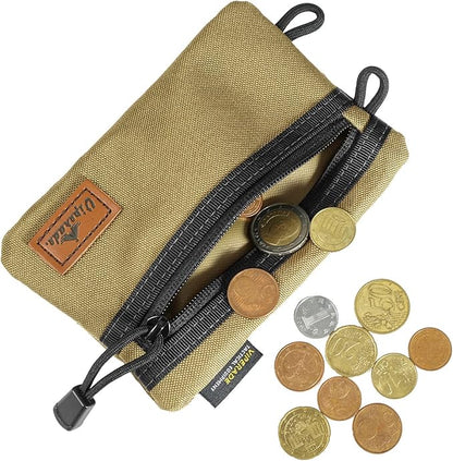 VIPERADE VE4 Tool Pouch, Nylon Pocket Organizer with 2 Pockets and 4 Small Tool Storage EDC Gears, Best Gift to Keep Organized, Hold Your Flashlight/Pocket Knife, Tactical Pen, Notebook