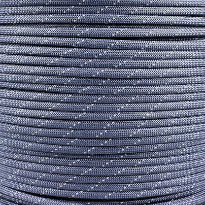 Reflective 550lb Paracord – 7 Strand Type III Nylon Parachute Cord for Hiking, Camping, and Fishing – 30+ Colors and 6 Length Options