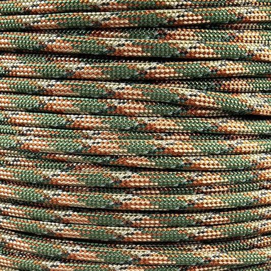 Reflective 550lb Paracord – 7 Strand Type III Nylon Parachute Cord for Hiking, Camping, and Fishing – 30+ Colors and 6 Length Options