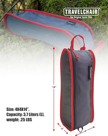 Travel Chair Joey Gear Bag: Durable Mesh Organizer for Tools, Ice Scraper, Pet Supplies, Compact Camping Chairs, Golf Supplies & More - Easy Maintenance, Multi-Functional